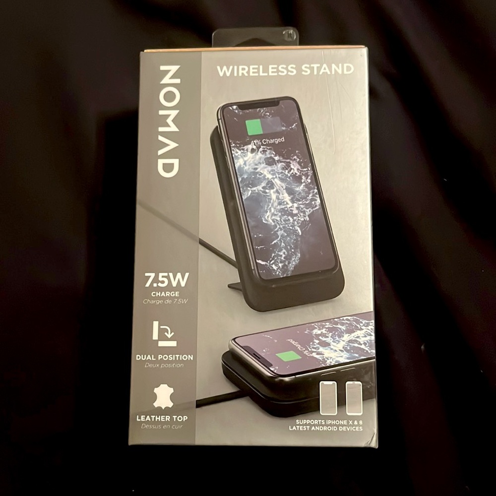 Leather Wireless Charging Stand